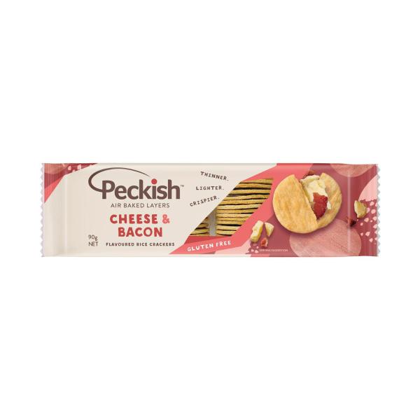 Rice Crackers Cheese & Bacon