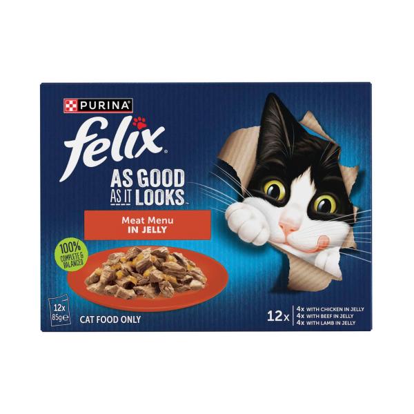 Felix As Good As It Looks Meat Menu Cat Food