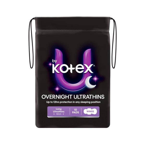 Overnight Ultrathin Pads With Wings