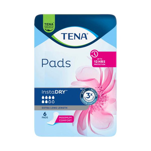 Lady Pads Insta Dry Incontinence Extra Long