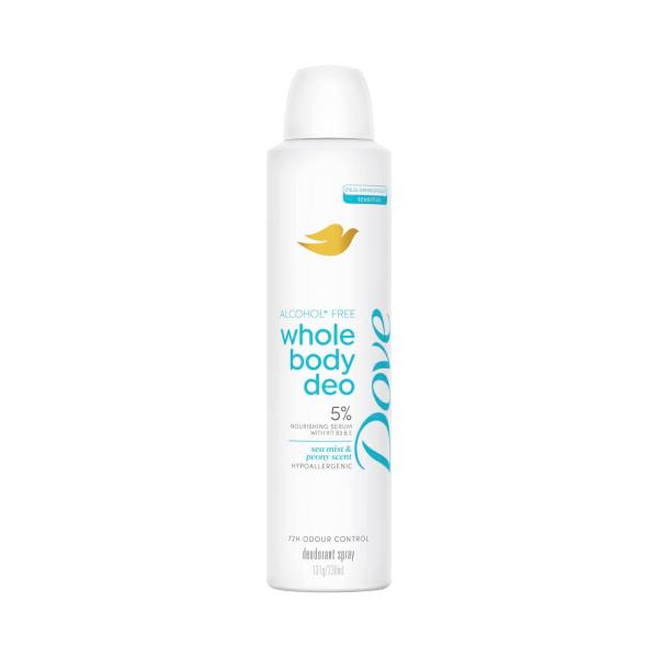 Women Whole Body Deodorant Spray Sea Mist & Peony