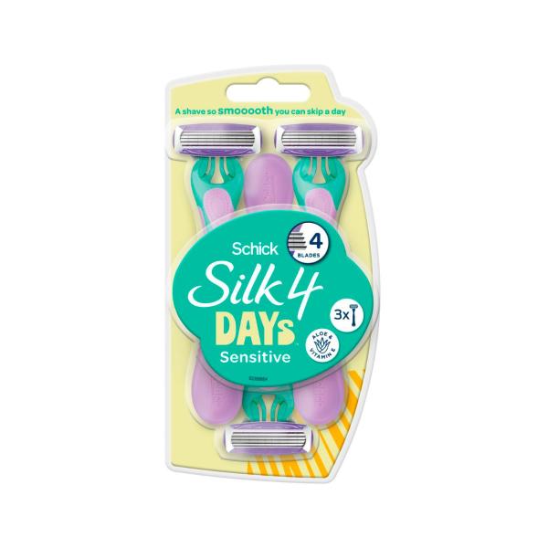 Silk 4 Days Disposable Razors