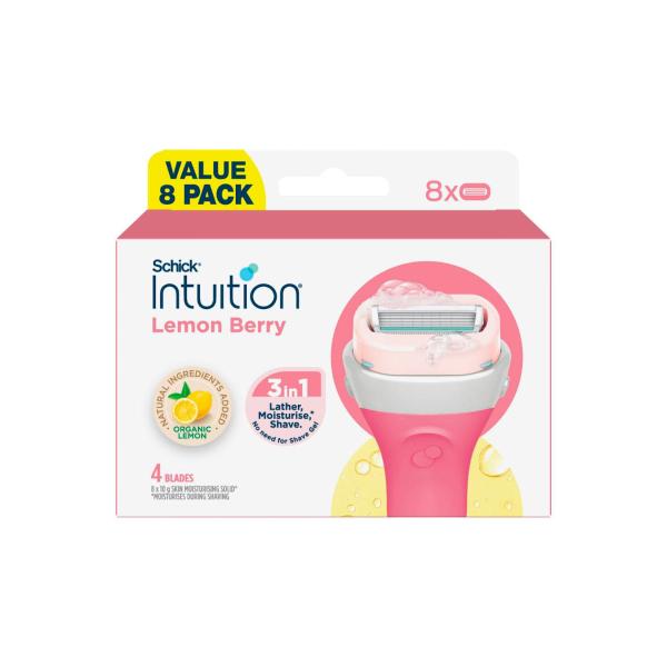 Intuition Lemon Berry Refill Razor Blades