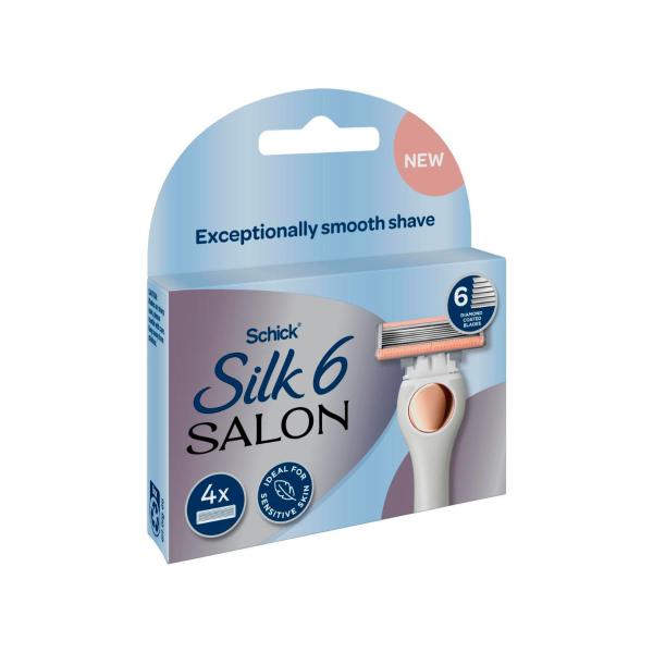 Silk Salon 6 Refill Razor Blades