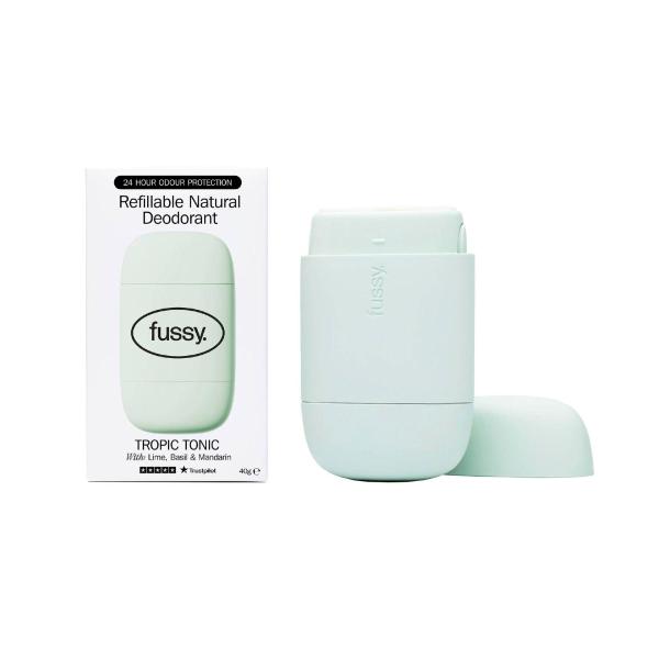 Refillable Natural Deodorant Tropic Tonic Starter Pack