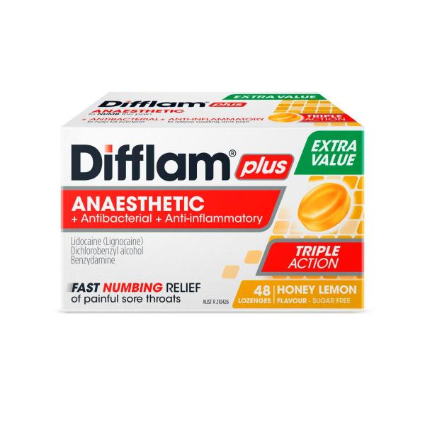 Plus Anaes Honey Lemon Loz