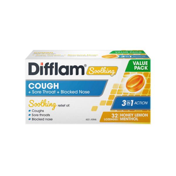 Soothing Cough Honey And Lemon Lozenges