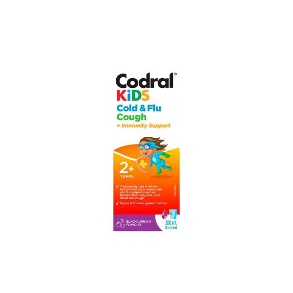 Kids Cold & Flu Cough + Immunity Support
