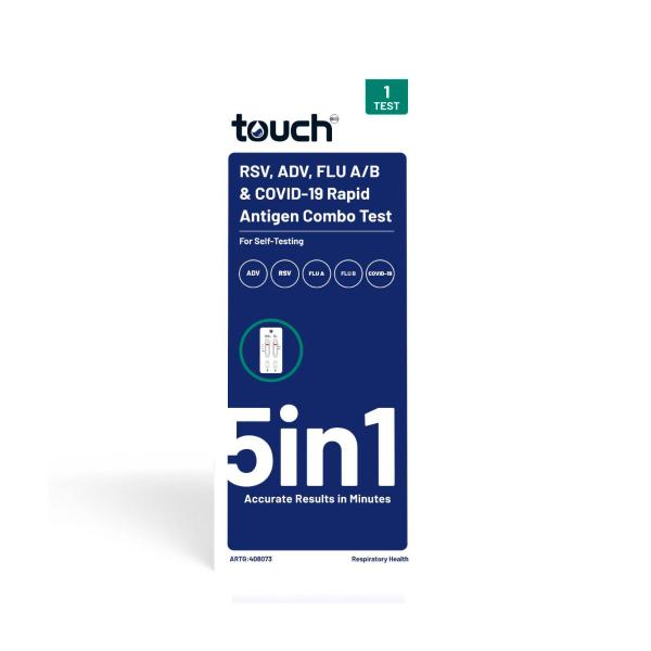 5 In 1 Rsv- Adv- Flu A/b And Covid-19 Rapid Antigen Test 1