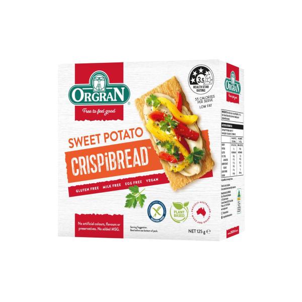 Sweet Potato Crispibread