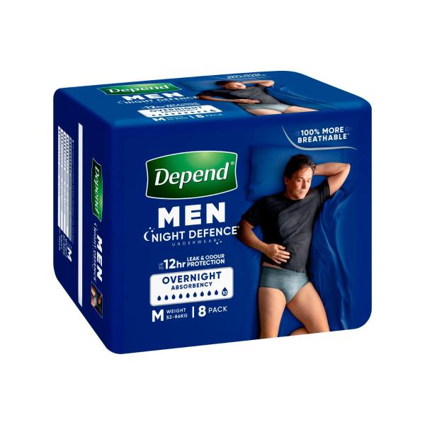 Men Real Fit Night Defence Underwear Size Medium