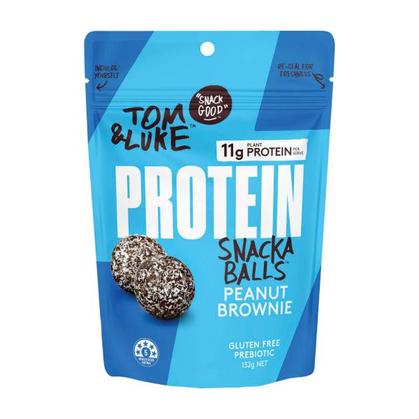 Protein Snackballs Peanut Brownie
