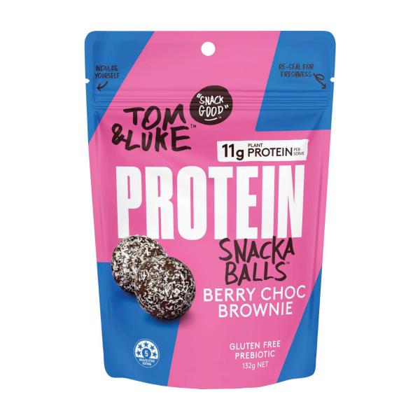 Protein Snackaballs Berry Choc Brownie