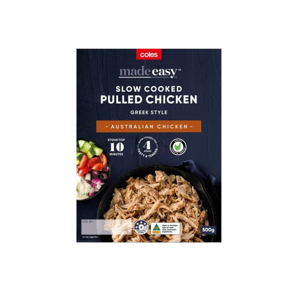 Pulled Chicken Greek Style