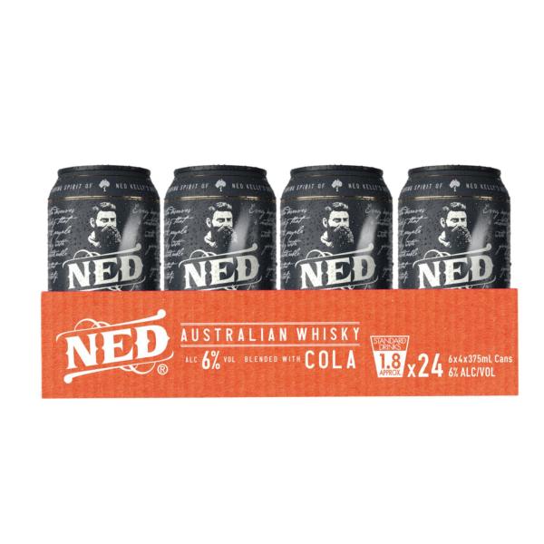 Australian Whisky & Cola Can 375mL