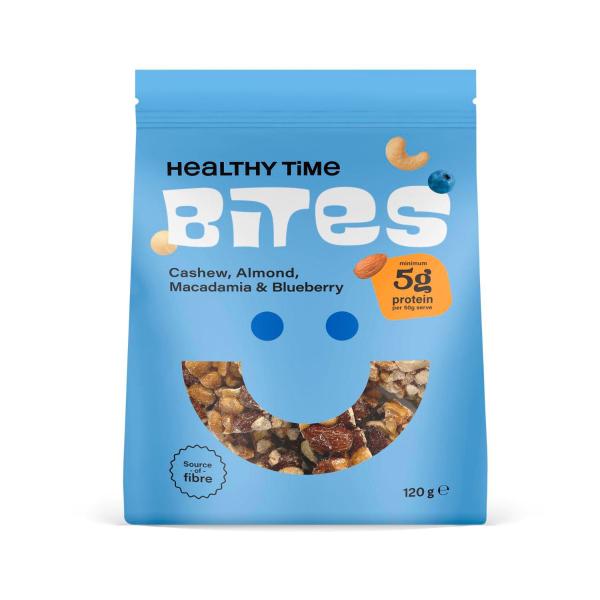 Nut Bites Macadamia Cashew Almond Blueberry