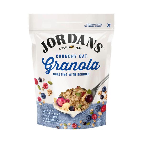 Crunchy Oat Granola With Berries Cereal