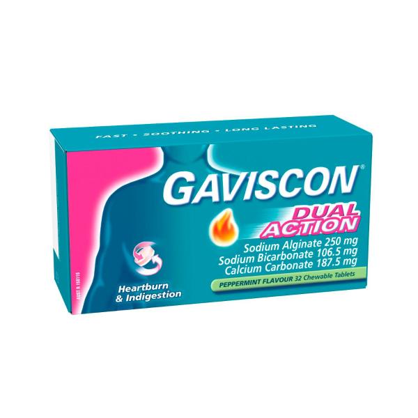 Chewable Tablets Heartburn And Indigestion Relief Peppermint