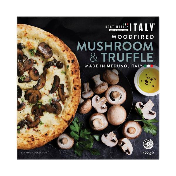 Woodfired Mushroom & Truffle Pizza