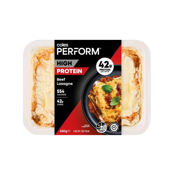 Perform High Protein Beef Lasagne