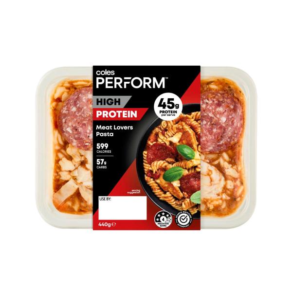 High Protein Meat Lovers Pasta