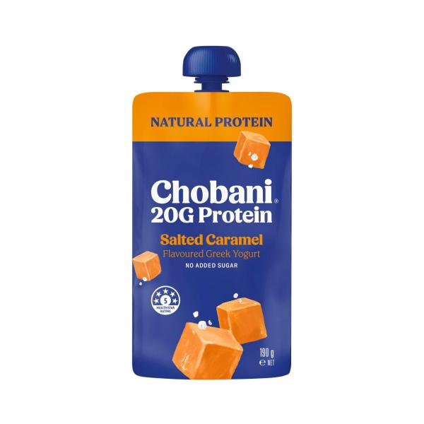 20g Protein Greek Yogurt Pouch Salted Caramel
