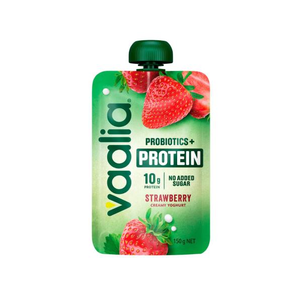 Probiotic + Protein Yoghurt Pouch Strawberry