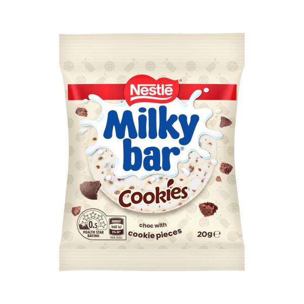 Cookies White Choc Bar