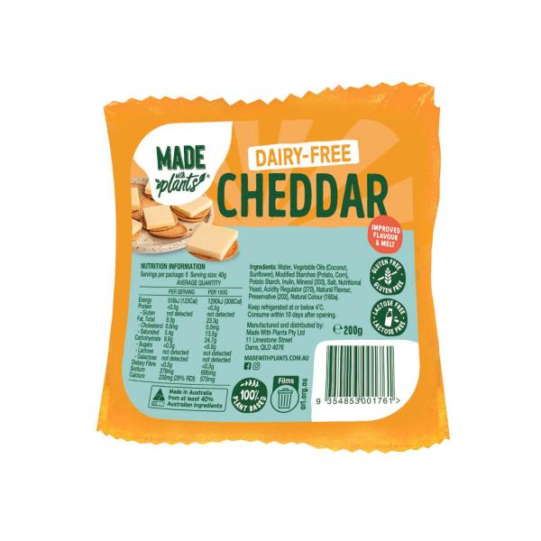 Dairy-free Cheddar Block