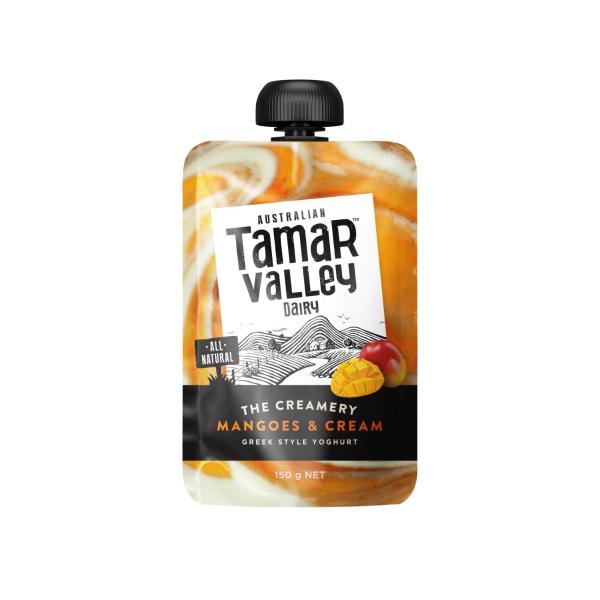 Dairy The Creamery Yoghurt Pouch Mango & Cream