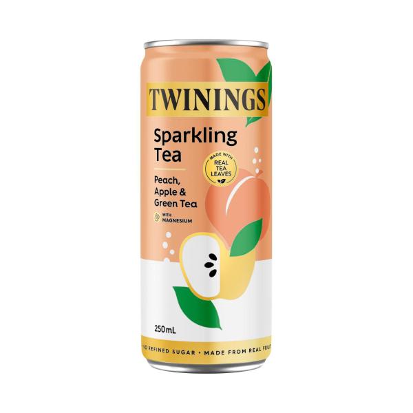 Sparkling Tea Peach Apple Green Tea