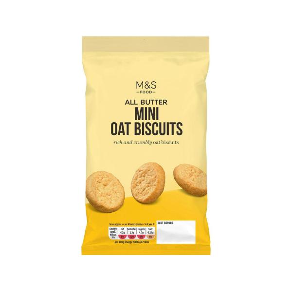 All Butter Mini Oat Biscuits