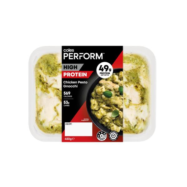 High Protein Chicken Pesto Gnocchi