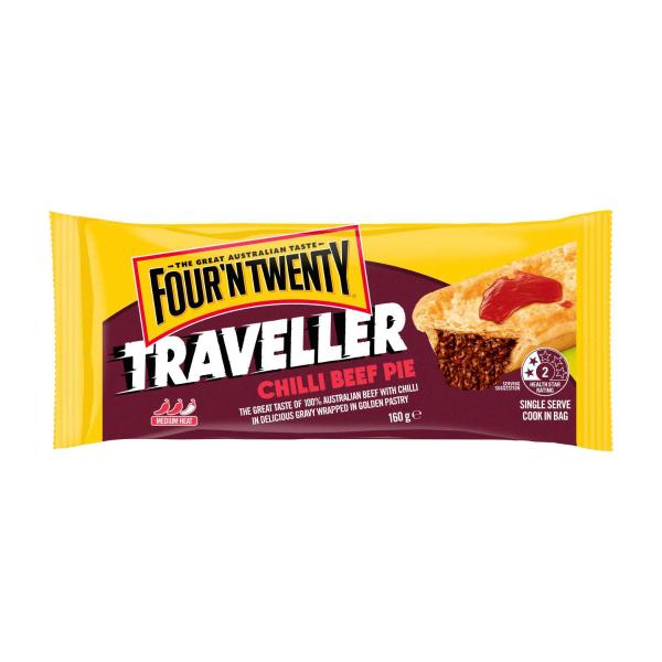 Chilli Beef Traveller Pies