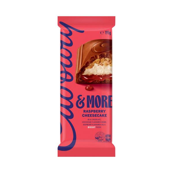 Cadbury & More Raspberry Cheesecake Chocolate Block