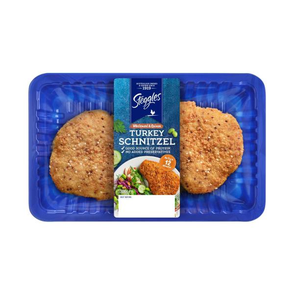 Turkey Schnitzel Wholemeal & Quinoa Crumb