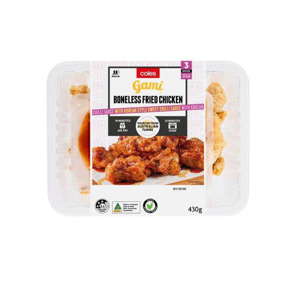 X Gami Fried Chicken With Korean Sweet Chilli Sauce