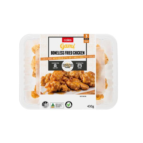 X Gami Fried Chicken With Korean Soy Garlic Sauce