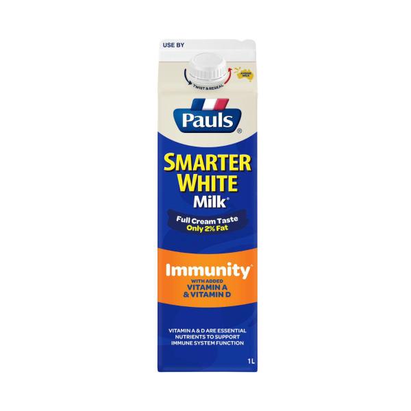 Smarter White Milk Immunity 2% Fat