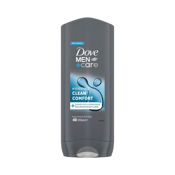 Men Hydrating Shower Gel 3in1 Wash Clean Comfort
