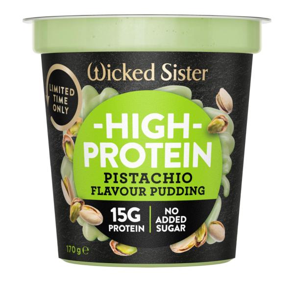 High Protein Pistachio Pudding