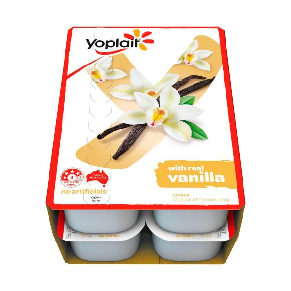 Yoghurt Vanilla 12x100g