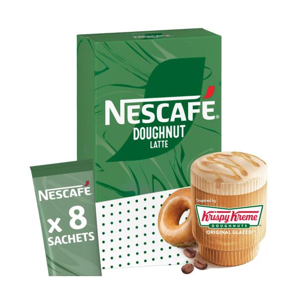 Krispy Kreme Doughnut Latte Coffee Sachets
