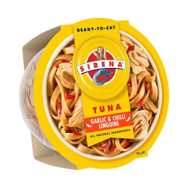 Garlic & Chilli Linguini With Tuna