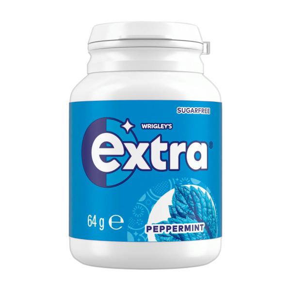 Peppermint Sugar Free Chewing Gum Bottle