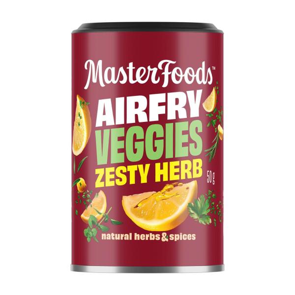 Airfry Zesty Herb Vegies Seasoning Can