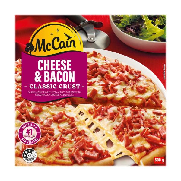 Frozen Cheese & Bacon Family Pizza