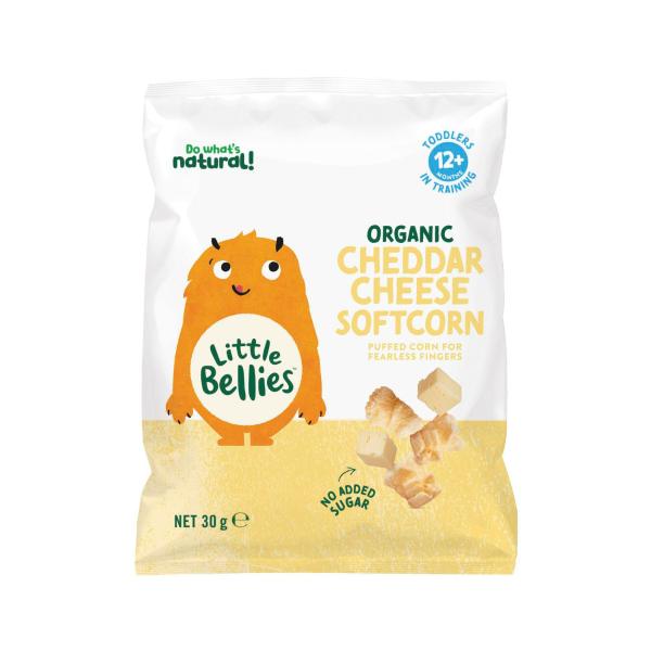 Organic Cheddar Cheese Softcorn