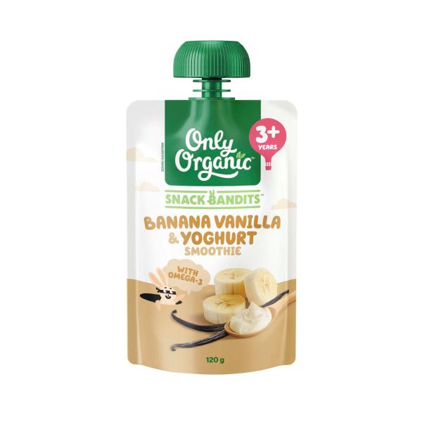 Snack Bandits Banana Vanilla & Yoghurt Smoothie 3+ Years