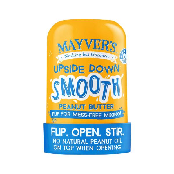 Upside Down Smooth Peanut Butter